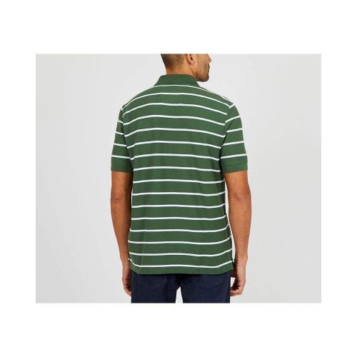  Nautica Classic Short Sleeve Stripe Polo Shirt