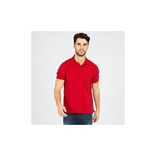  Nautica Mens Classic Short Sleeve Solid Polo Shirt