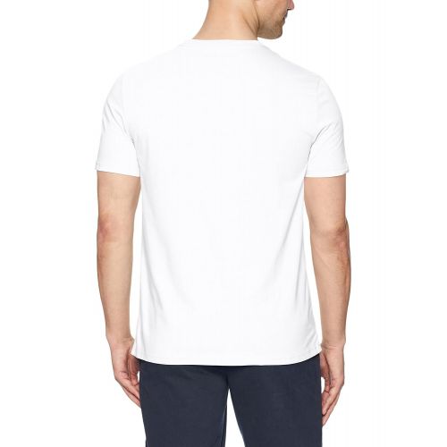  Nautica Short Sleeve Solid Crew Neck T-Shirt