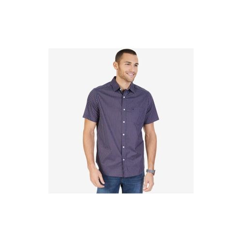  Nautica Wrinkle Resistant Short SLV Print Pattern Button Down Shirt