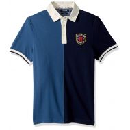 Nautica Mens Short Sleeve Colorblock Classic Fit Polo Shirt