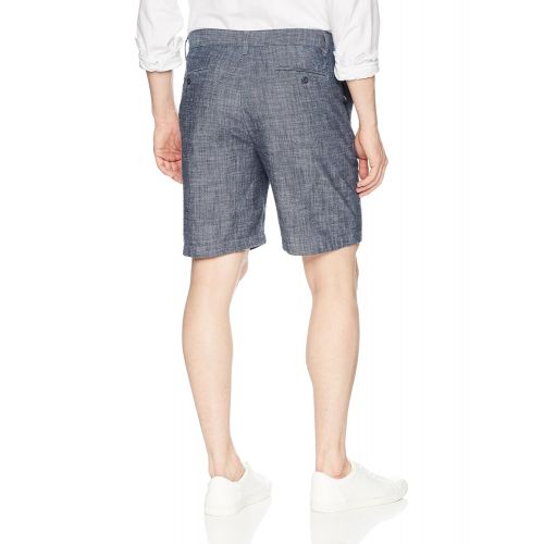  Nautica Mens Cotton Twill Flat Front Chino Short