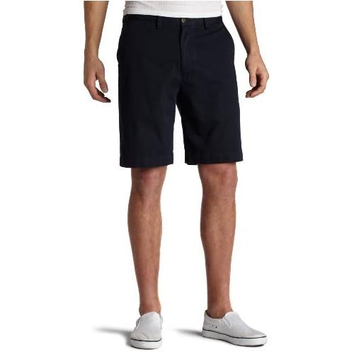  Nautica Mens Cotton Twill Flat Front Chino Short