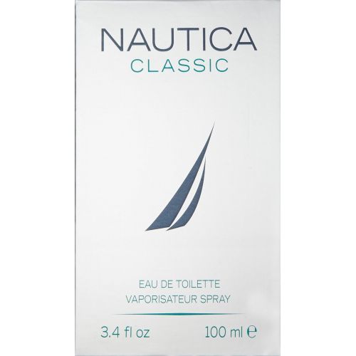  Nautica Classic Eau de Toilette Spray for Men, 3.4 Ounce