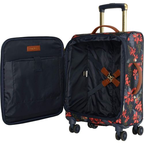  Nautica Tommy Bahama Honolulu 19 inch Carry On Expandable Spinner Suitcase