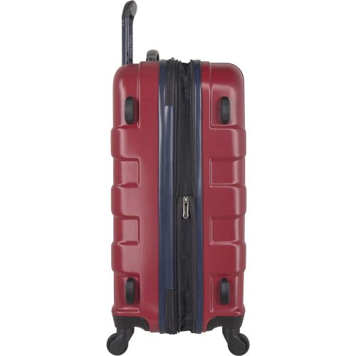  Nautica 3 Piece Hardside Spinner Luggage Suitcase Set-2