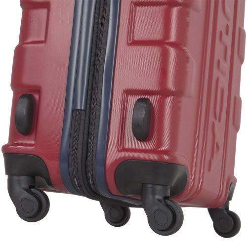  Nautica 3 Piece Hardside Spinner Luggage Suitcase Set-2