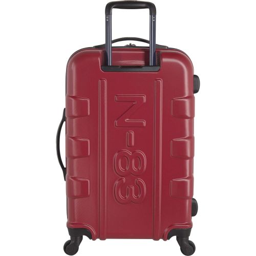  Nautica 3 Piece Hardside Spinner Luggage Suitcase Set-2