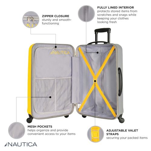  Nautica 24 Hardside Expandable Spinner Luggage