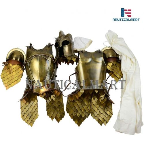  [아마존베스트]NauticalMart Medieval Kingsguard Armor Set with Display Stand