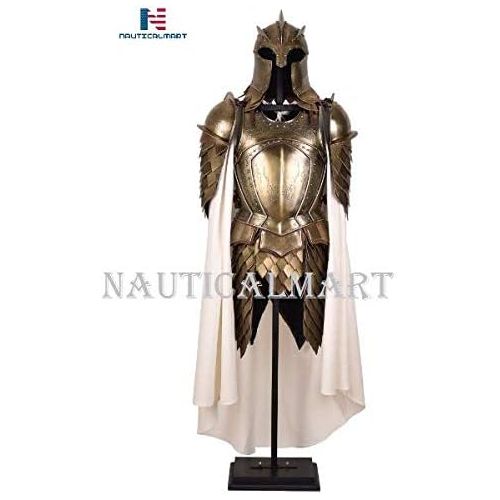  [아마존베스트]NauticalMart NAUTICALMART Medieval Kingsguard Armour Set with Display Stand Halloween Suit Armor