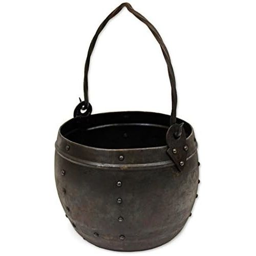  NauticalMart Medieval Witches Brew Black Cauldron Renaissance Fair Replica Camping Pot