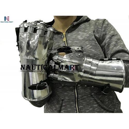  NAUTICALMART Medieval Knight Gothic Style Gauntlets Functional Armor Gloves