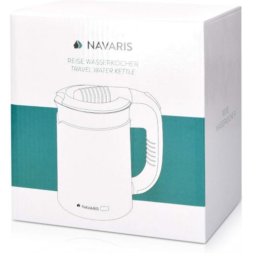  [아마존베스트]Navaris Stainless Steel Kettle 1.2 Litres with Tea Strainer Digital with Temperature Settings of 40 °C - 100 °C - 2200 W - Black