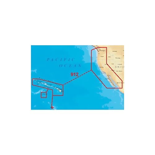  Navionics Platinum+ SD 912 US W. Coast & Hawaii