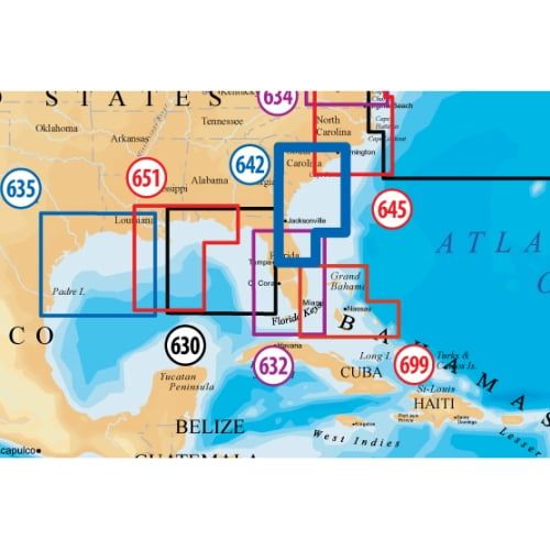  Navionics Platinum+ SD 642 S Carolina-N Florida