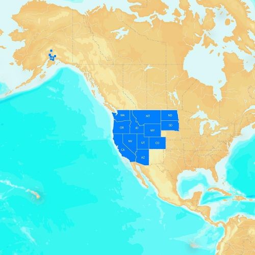  [아마존베스트]Navionics HotMaps Platinum West Lake Charts on SD/MSD