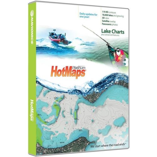  [아마존베스트]Navionics HotMaps Platinum West Lake Charts on SD/MSD