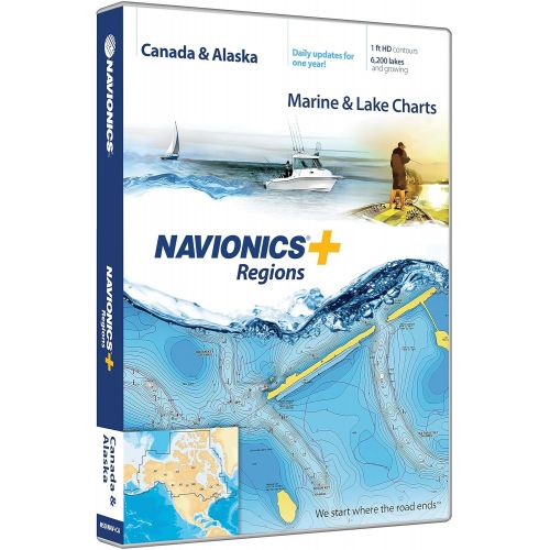  [아마존베스트]Garmin MSD/NAV+CA Navionics Plus - Canada and Alaska