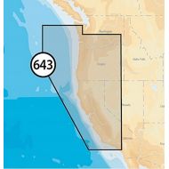 [아마존베스트]Navionics Platinum Plus 643P+ California and Oregon Marine Charts on SD/MSD
