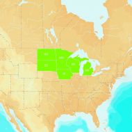 Navionics HotMaps Platinum North Lake Charts on SD/MSD