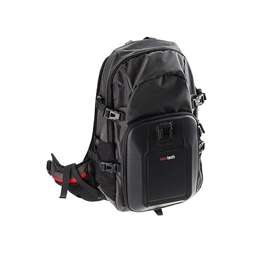  Action Camera Backpack & Blue Storage Case With Integrated Chest Strap - Compatible With The Sainlogic Action Camera