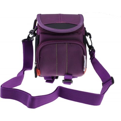  Navitech Purple Instant Camera Carrying Case and Travel Bag Compatible with The Fujifilm Share SP-3 Instant Camera (with Compartment Compatible with The Shots of Film)