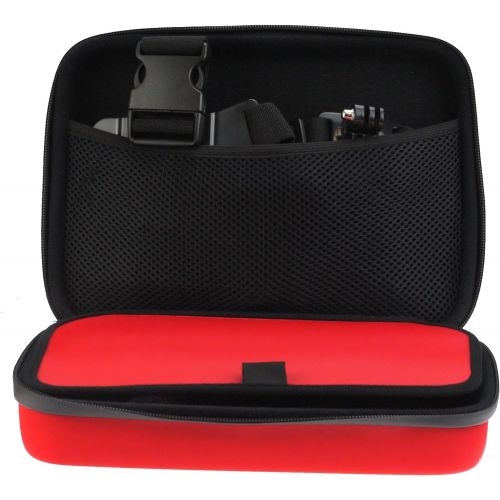  Navitech Red Heavy Duty Rugged Action Camera Hard Case/Cover Suitable Compatible with The?GoPro Hero 7