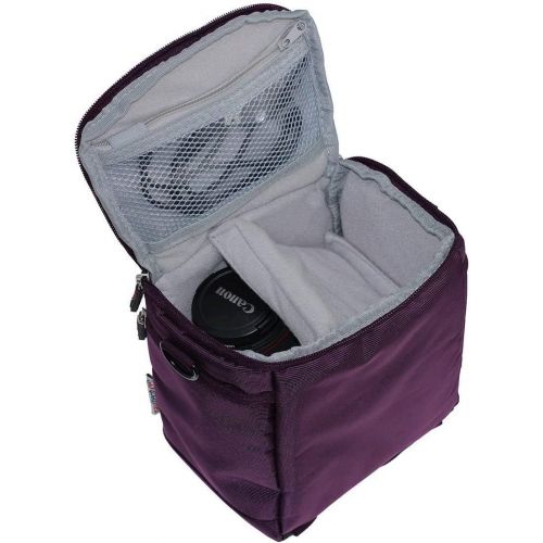  Navitech Purple DSLR SLR Camera Bag Compatible with Canon?EOS R6 Camera