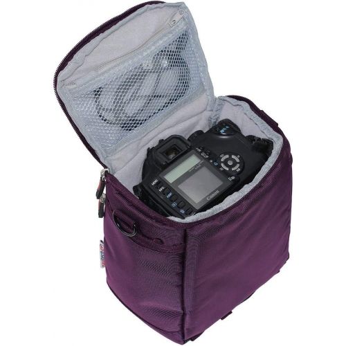  Navitech Purple DSLR SLR Camera Bag Compatible with Canon?EOS R6 Camera