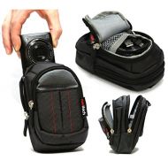 Navitech Black Digital Camera Case Bag Compatible with The?Kodak PixPro FZ152