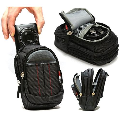  Navitech Black Digital Camera Case Bag Compatible with The?Kodak PixPro FZ152