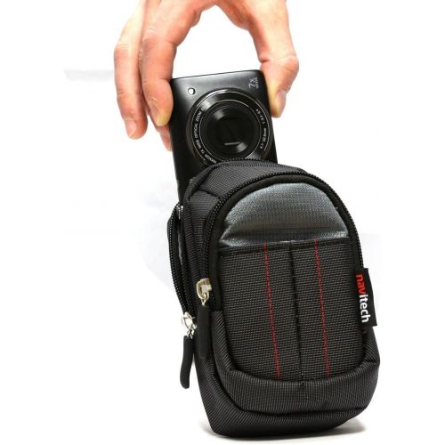  Navitech Black Digital Camera Case Bag Compatible with The?Kodak PixPro FZ152