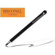 Navitech Broonel Midnight Black Rechargeable Fine Point Digital Stylus For The Samsung Galaxy Tab A SM-T580NZKAXAR 10.1-Inch Tablet