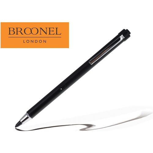  Navitech Broonel Midnight Black Rechargeable Fine Point Digital Stylus For The Samsung Galaxy Tab A SM-T580NZKAXAR 10.1-Inch Tablet