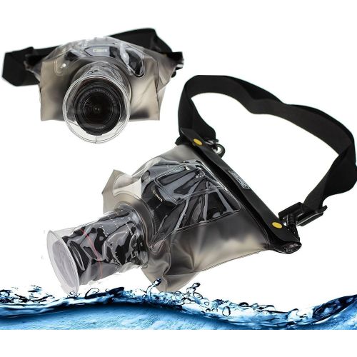  Navitech Waterproof Underwater Housing Case  Cover Pouch Dry Bag For The Panasonic DC-FZ82EB-K 60x Optical Zoom Lumix Digital Camera