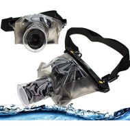 Navitech Black Waterproof Underwater Housing Case  Cover Pouch Dry Bag For The Canon EOS 80D