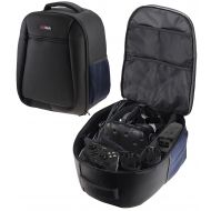 Navitech Rugged Black & Blue Backpack/Rucksack/Case/Cover For The LESHP 3D VR Virtual Reality Headset