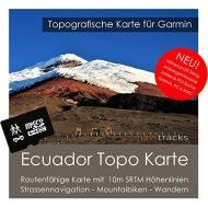 Navitracks Ecuador TOPO Garmin Karte 4 GB microSD. Topografische GPS Freizeitkarte fuer Fahrrad Wandern Touren Trekking Geocaching & Outdoor. Navigationsgerate, PC & MAC