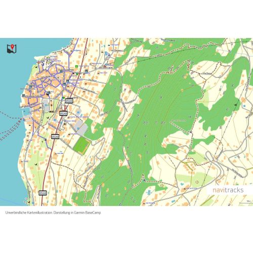  Navitracks Ecuador TOPO Garmin Karte 4 GB microSD. Topografische GPS Freizeitkarte fuer Fahrrad Wandern Touren Trekking Geocaching & Outdoor. Navigationsgerate, PC & MAC