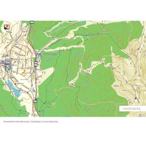  Navitracks Grossbritannien & Irland Topo GPS Karte Garmin - 8GB microSD. Topografische GPS Freizeitkarte fuer Fahrrad Wandern Touren Trekking Geocaching & Outdoor. Navigationsgerate, PC & Mac