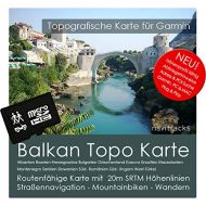 Navitracks Balkan Adria Garmin Karte Topo 8 GB microSD. Albanien, Bosnien-Herzegowina, Bulgarien, Griechenland, Kosovo, Kroatien, Mazedonien, Montenegro, Serbien, Slowenien, Sued- Rumanien, Sue