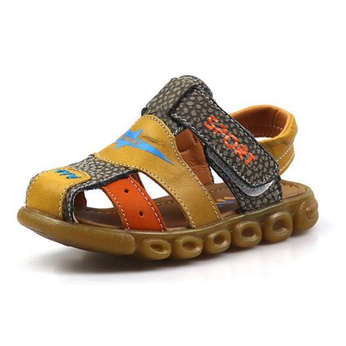  Navoku Cool Leather Walking Beach Toddler Kids Boys Sandal