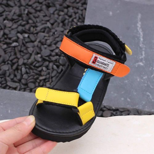  Navoku Leather Beach Open Toe Hiking Boys Toddler Kids Sandals