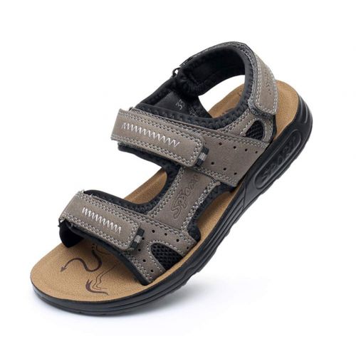  Navoku Leather Summer Hiking Athletic Beach Boys Sandals for Kids