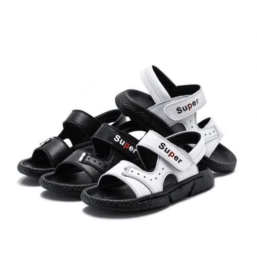  Navoku Leather Sport Outdoor Beach Hiking Sandals for Kids Boys