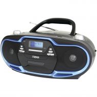 Naxa NPB-257 BL Portable MP3 & CD Player with AMFM Radio