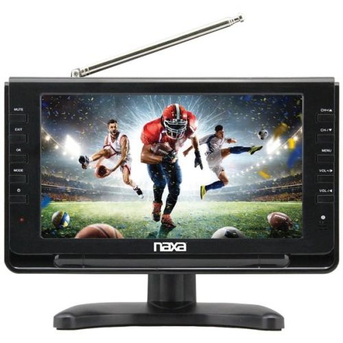  Naxa NAXA NT-110 10 Portable TV & Multimedia Player with Car Package