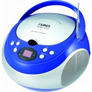 [아마존베스트]NAXA Electronics NPB-251BU Portable CD Player with AM/FM Stereo Radio