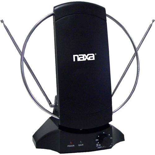  Naxa Electronics NAXA Electronics NAA-350 High Powered Amplified Motorized Outdoor Antenna Suitable For HDTV and ATSC Digital Television